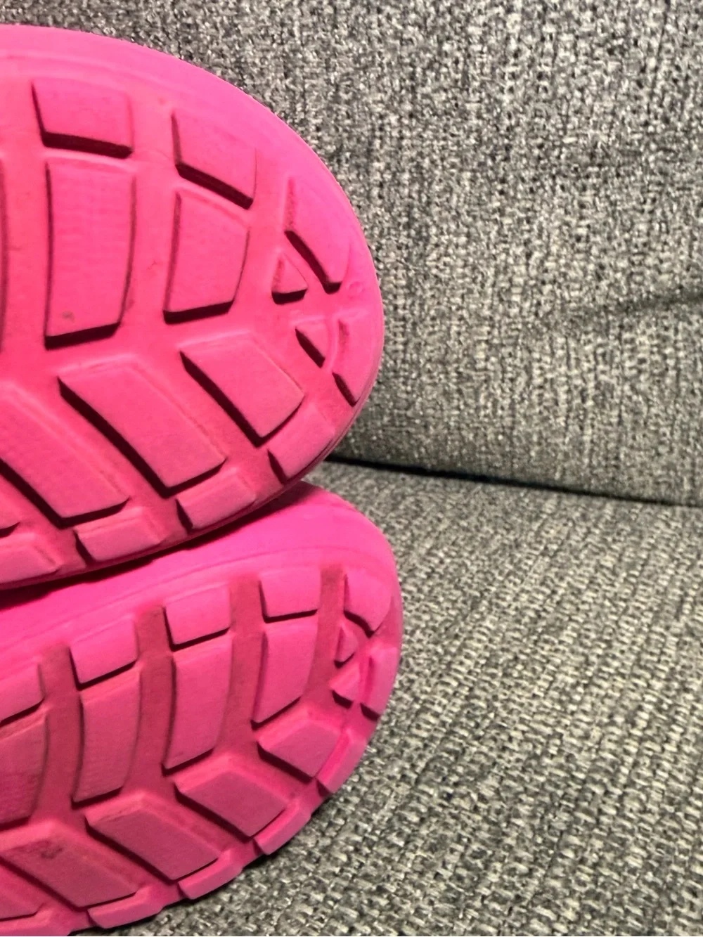 Crocs Kids Pink Handle-It Rain Boots Size C9 Waterproof Lightweight Durable